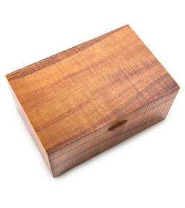 MacArthur Koa Box with Tray - Medium