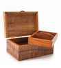 MacArthur Koa Box with Tray - Medium