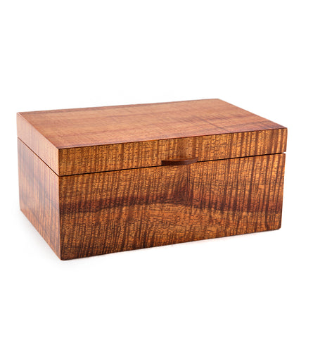 MacArthur Koa Box with Tray - Medium