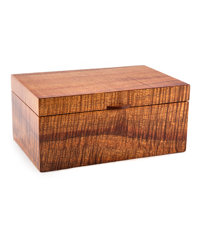 MacArthur Koa Box with Tray - Medium