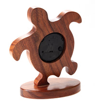 Koa Honu Desk Clock