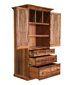Nuuanu Armoire three cubby
