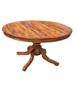 Pedestal Dining Table, No Leaves