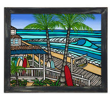 Malibu's Surf Shop by Heather Brown - Limited Edition Giclee