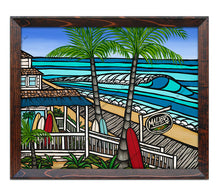 Malibu's Surf Shop by Heather Brown - Limited Edition Giclee