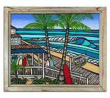 Malibu's Surf Shop by Heather Brown - Limited Edition Giclee