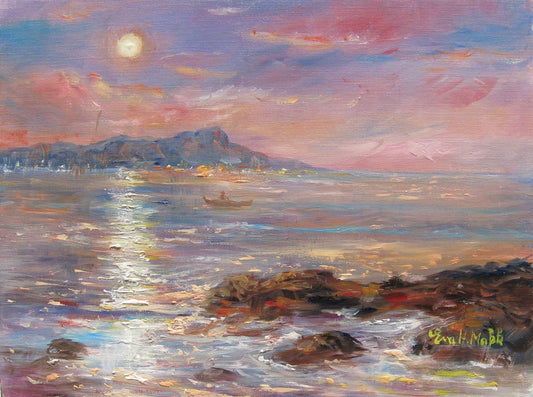 Cabeza de diamante malva de Eva Makk