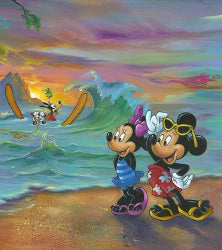 Mickey and the Gang's Hawaiian Vacation by Jim Warren