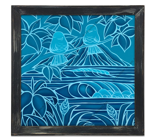 Medianoche en Waikiki de Heather Brown - Prueba de artista