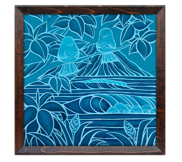 Medianoche en Waikiki de Heather Brown - Prueba de artista