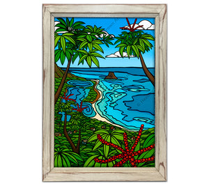 Moli'i Fishpond by Heather Brown - Artist Proof