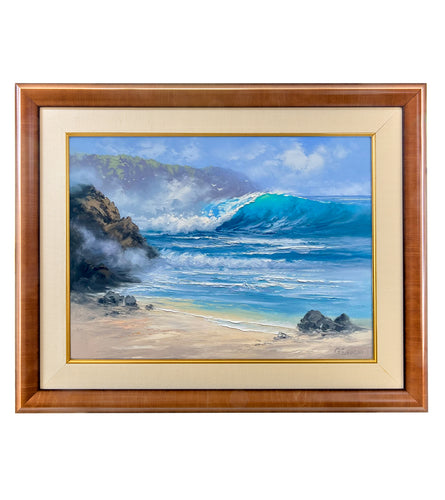 Original Painting: Morning Surf by George Eguchi