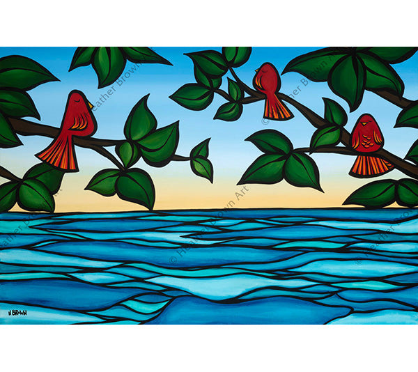 Morning Glass de Heather Brown - Edición limitada Giclée