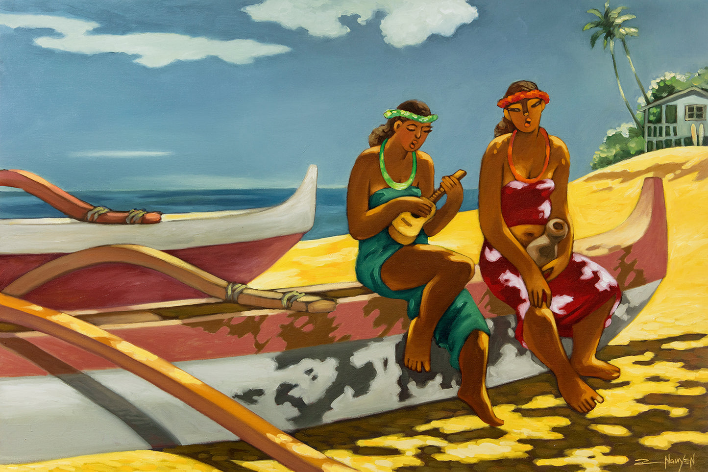 Pintura original: Da Twins de Tim Nguyen