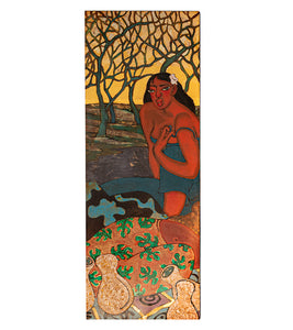 Original Lacquer Painting: "Ladies Day" by Tim Nguyen
