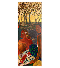 Original Lacquer Painting: "Ladies Day" by Tim Nguyen