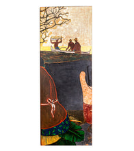 Original Lacquer Painting: "Ladies Day" by Tim Nguyen