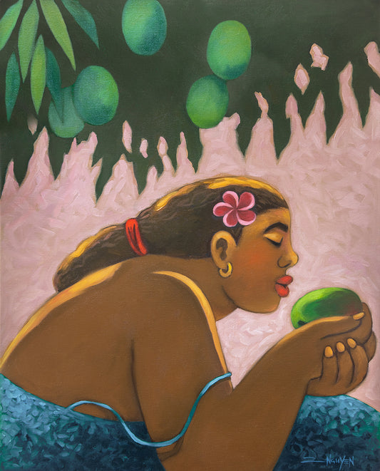 Pintura original: Aroma del paraíso de Tim Nguyen