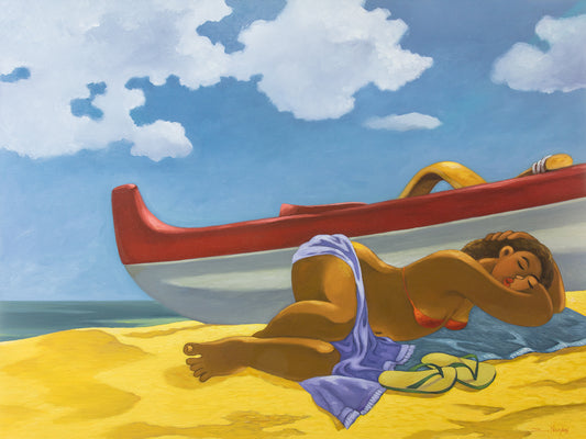 Pintura original: Slippahs durmientes de Tim Nguyen