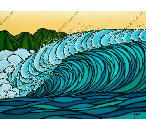 Offshore Perfection by Heather Brown - Artist Proof