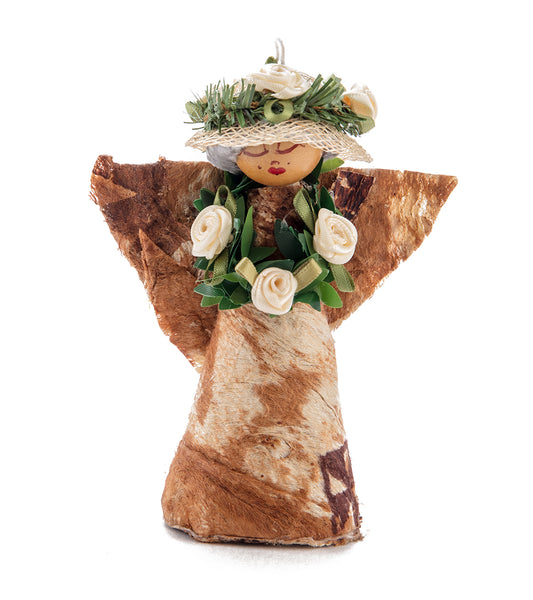 Adorno de ángel Tutu Kapa (blanco)