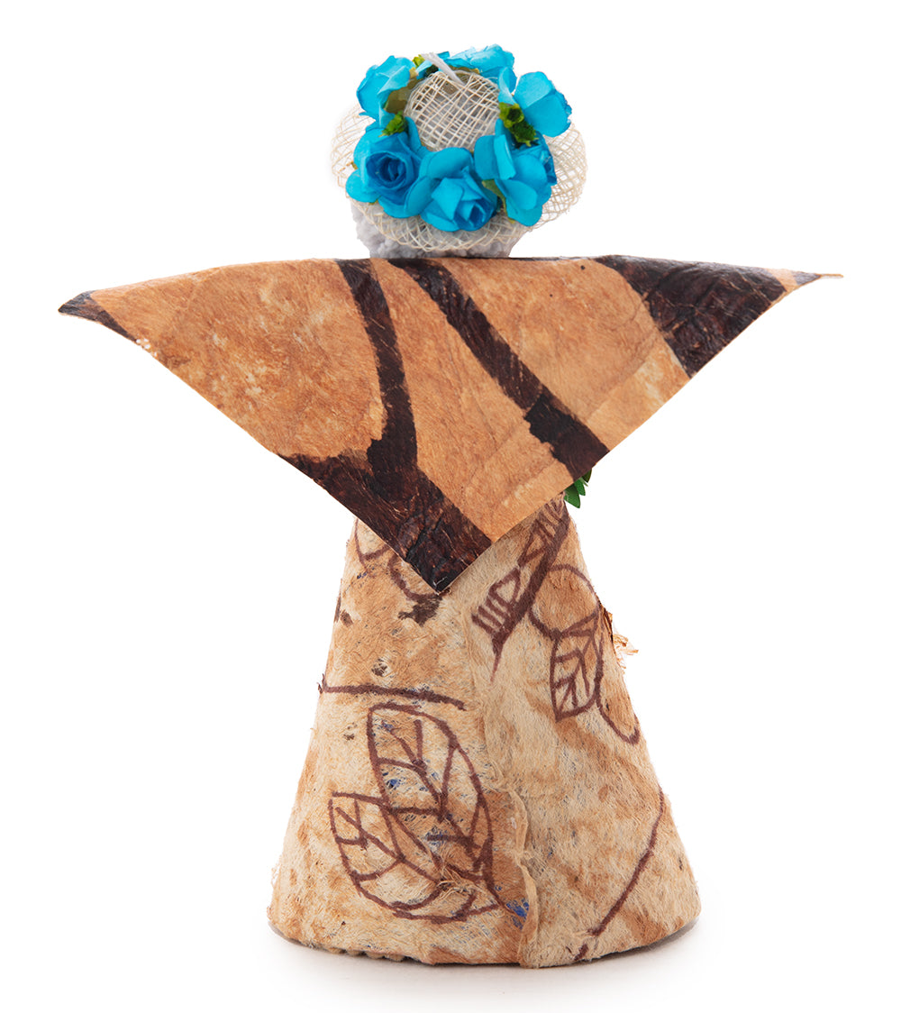 Adorno para árbol de ángel Tutu Kapa (azul)