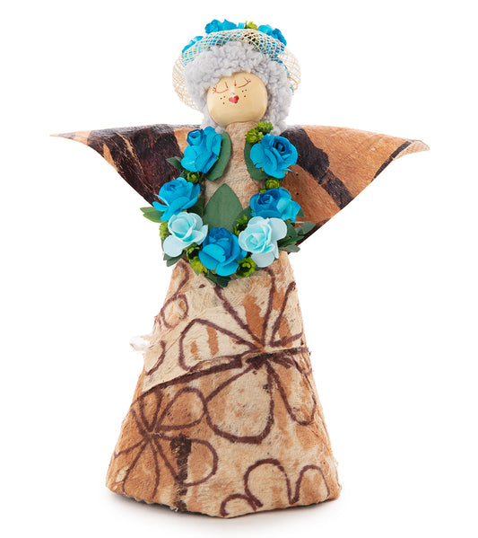 Adorno para árbol de ángel Tutu Kapa (azul)