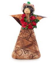 Tutu Kapa Angel Tree Topper (Red)