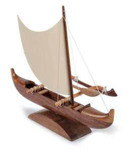 Koa Canoe "Mini Fishing Canoe Sail" by Francis Pimmel