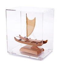 Koa 4.0”L Canoe “Manini Hawaiian Sailing” by Francis Pimmel