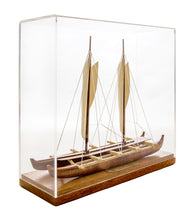 Koa Canoe "Hawaiian Voyage 2 Hull Sail" by Francis Pimmel