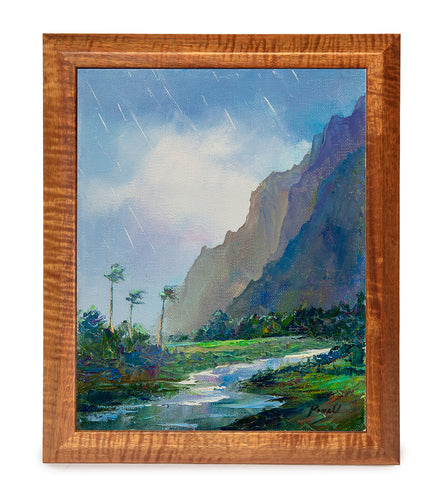 Original Painting: Windward Showers by Michael Powell 8x10