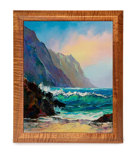 Original Painting: Napali Coast by Michael Powell 8x10