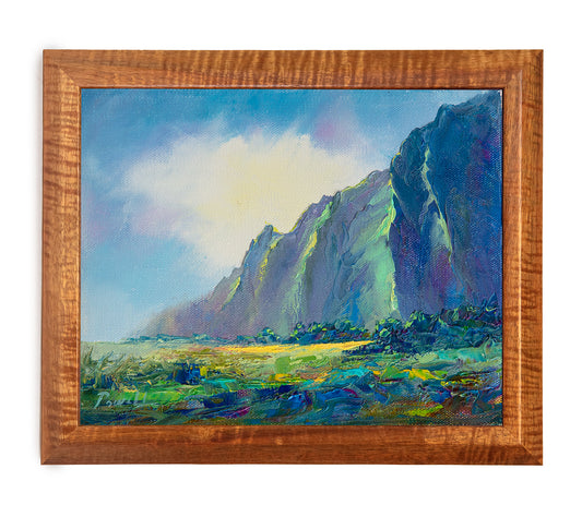 Original Painting: Ko’olau Morning Light by Michael Powell 10x8