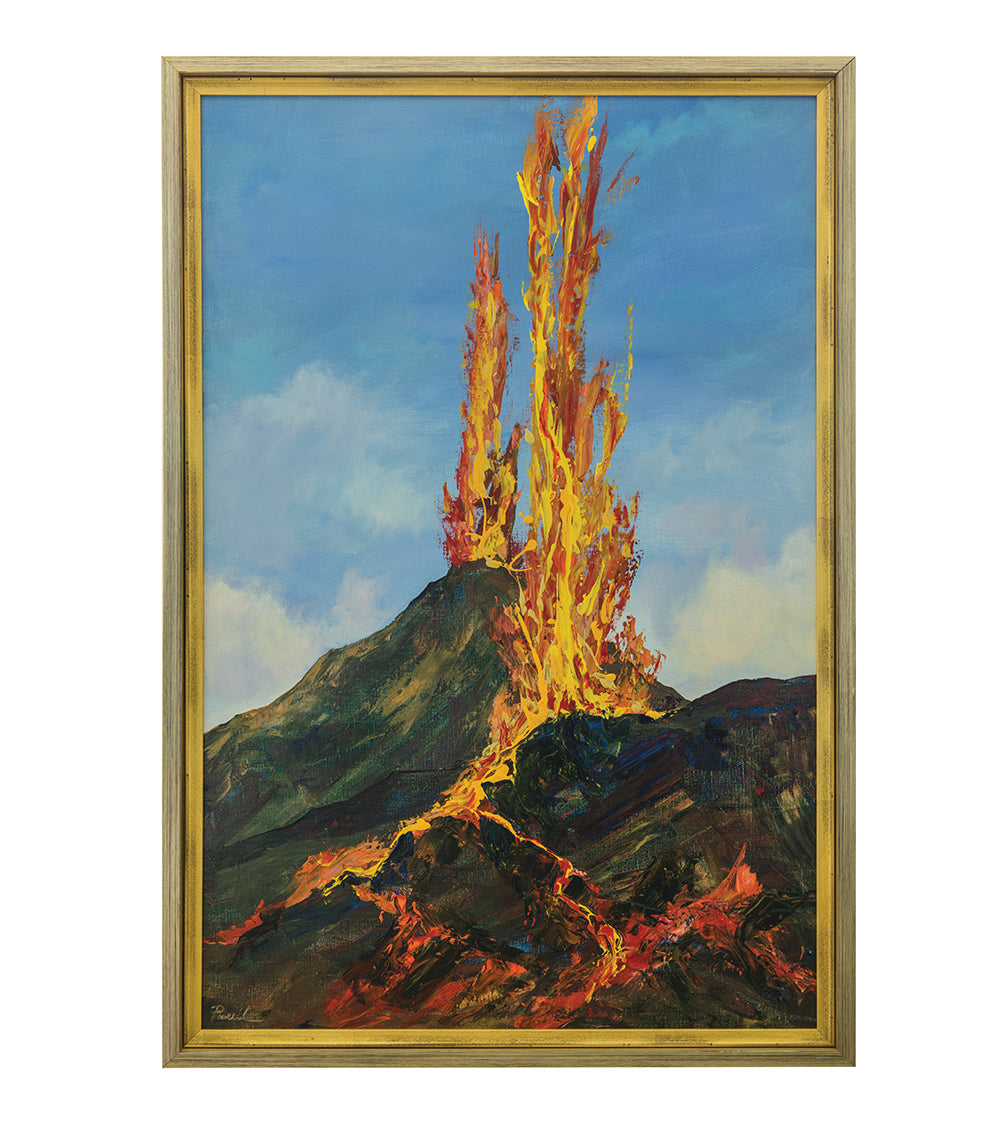 Original Painting "Peleʻs Might" by Michael Powell 36x24