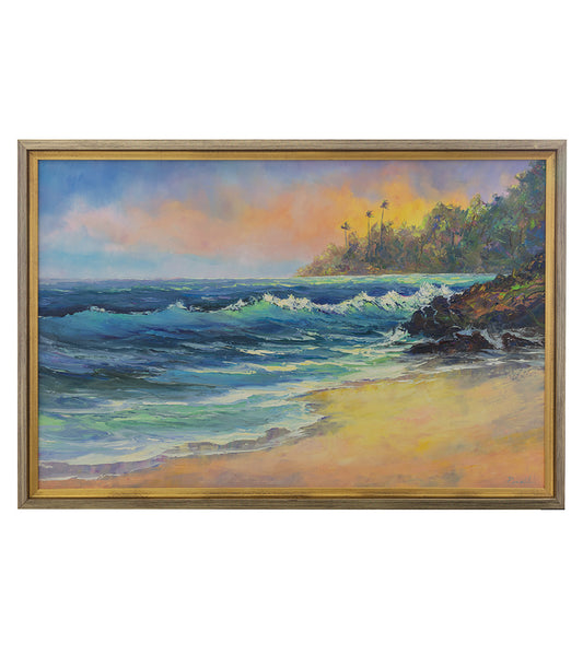 マイケル・パウエル作 オリジナル絵画「Peaceful Place」 36x24