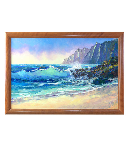 Original Painting: Windward Surf 12/22 by Michael Powell 36x24