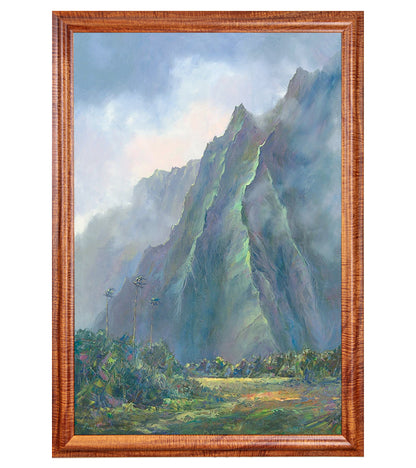 Original Painting: Kahalu’u Home by Michael Powell 24x36