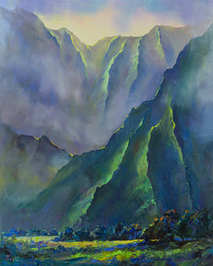Original Painting: Onto the Valley by Michael Powell 1/23
