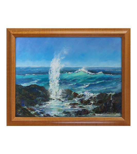 Original Painting: Spouting Horn by Michael Powell 4/23 24x30