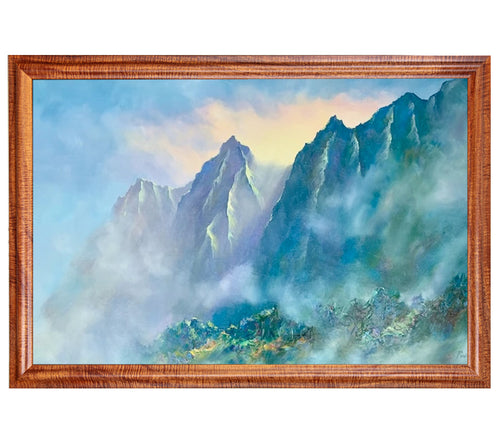 Original Painting: Pali Afternoon Light by Michael Powell 24x36