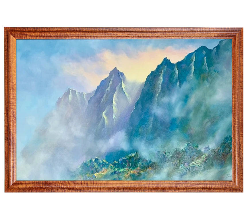 Original Painting: Pali Afternoon Light by Michael Powell