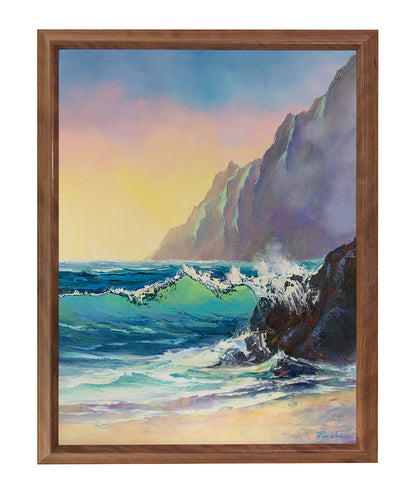 Original Painting: "Windward Surf 11/22" by Michael Powell 18x24