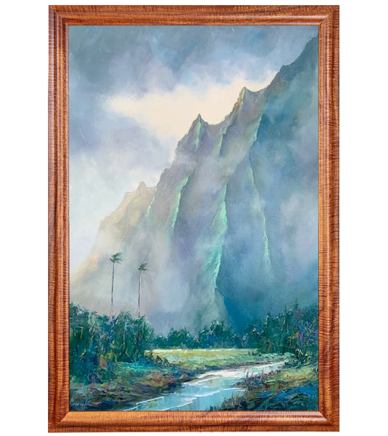 Original Painting: Rain Over the Ko’olau by Michael Powell