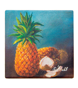 Sandstone Coaster "Flavor of Hawaii" by Eva Makk