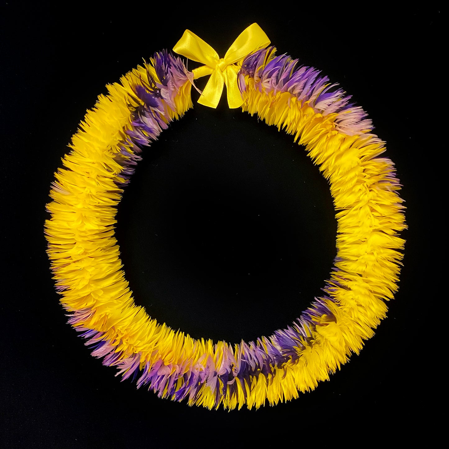 Danza del fuego Poepoe amarillo y morado #36633