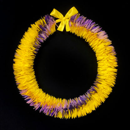 Danza del fuego Poepoe amarillo y morado #36633