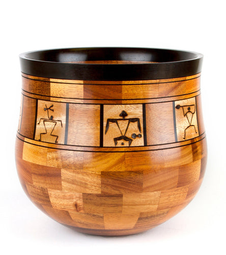 Segmented Koa Vessel 8