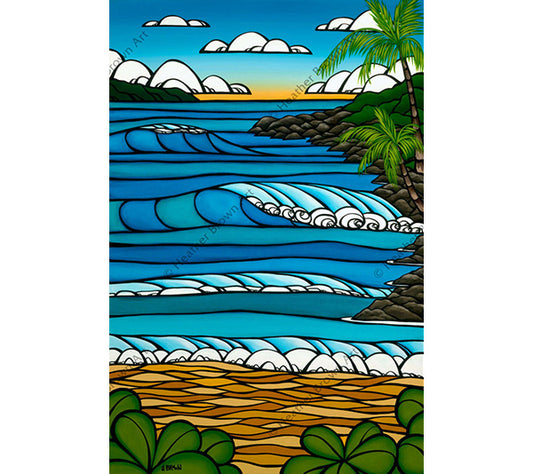 Pinballs, Waimea por Heather Brown - Edición limitada Giclée