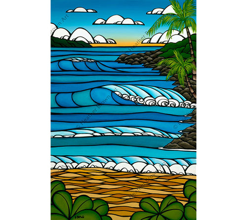 Pinballs, Waimea by Heather Brown - Limited Edition Giclee